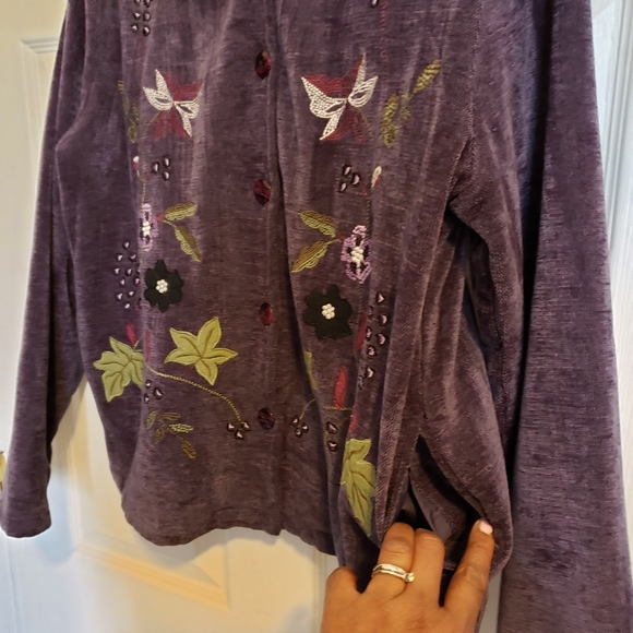 Daniel K New York Women's Floral Blazer Jacket - Picture 2 of 4